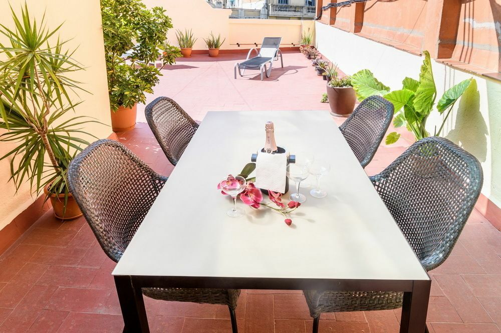Private Roof Top Sant Antoni 바르셀로나 외부 사진